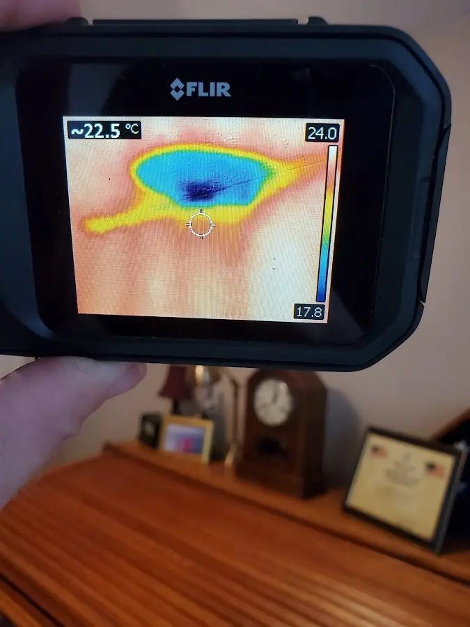 Thermal imaging inspection for water damage in Hope Mills